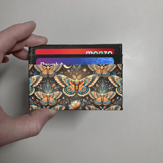 Moth print Wallet