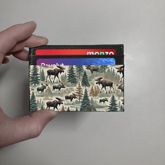 Moose print Wallet