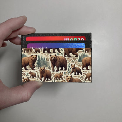 Bear Print Wallet