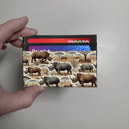 Rhino print Wallet