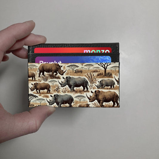 Rhino print Wallet