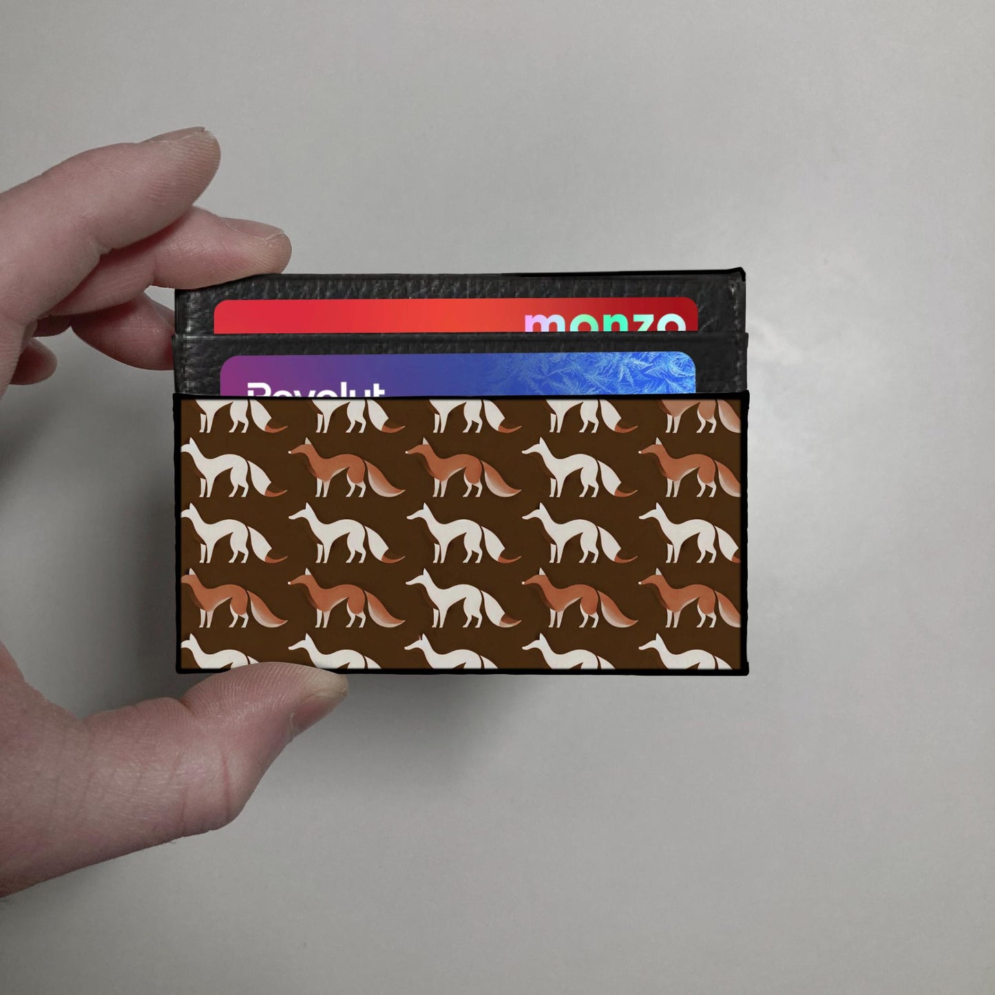 Fox print Wallet