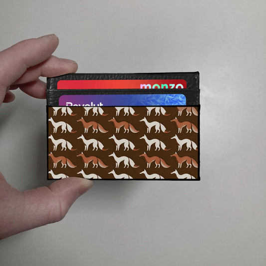 Fox print Wallet
