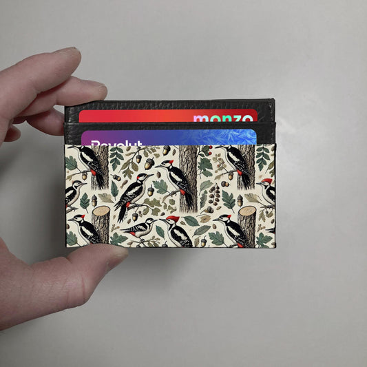 Woodpecker print Wallet
