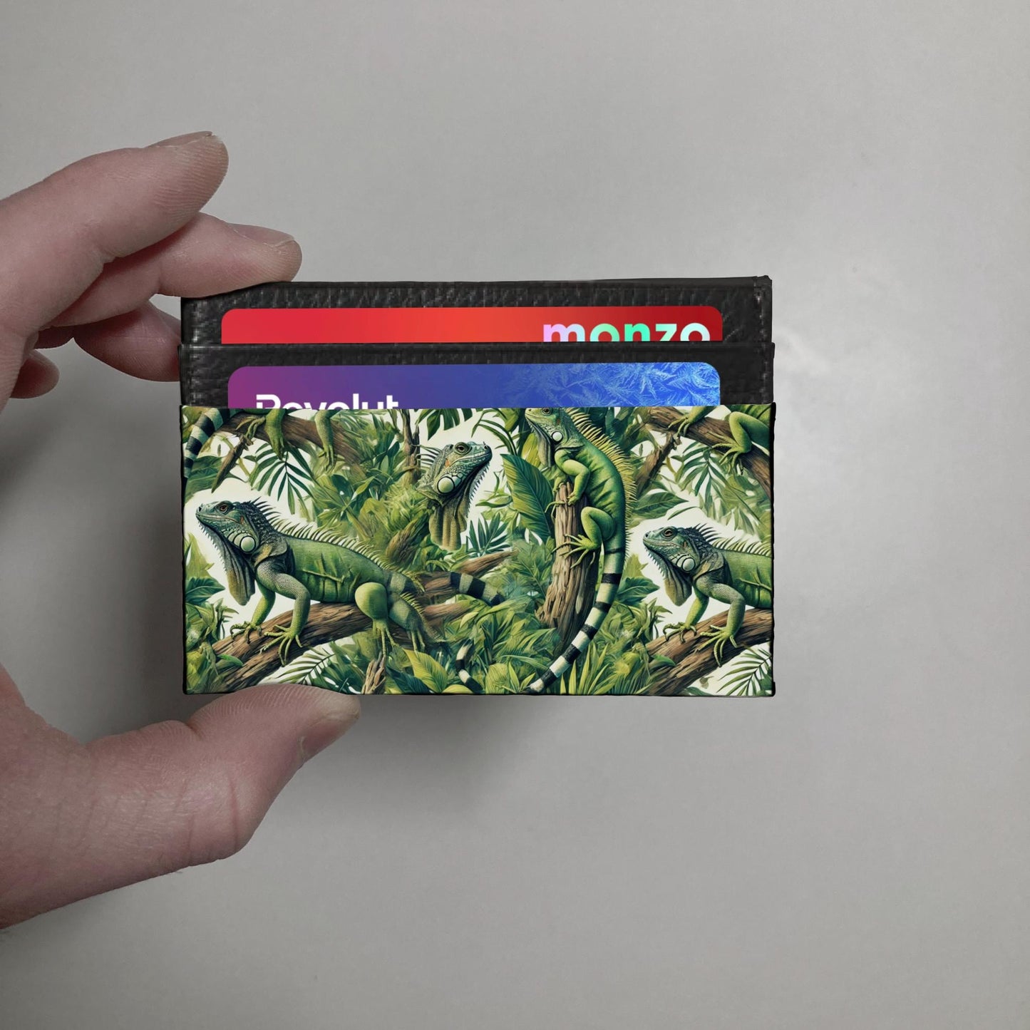 Iguana print Wallet