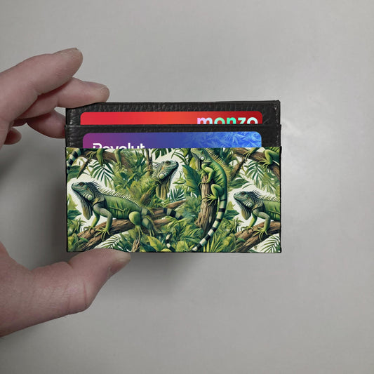 Iguana print Wallet