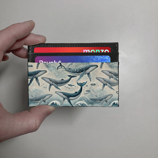 Whale print Wallet