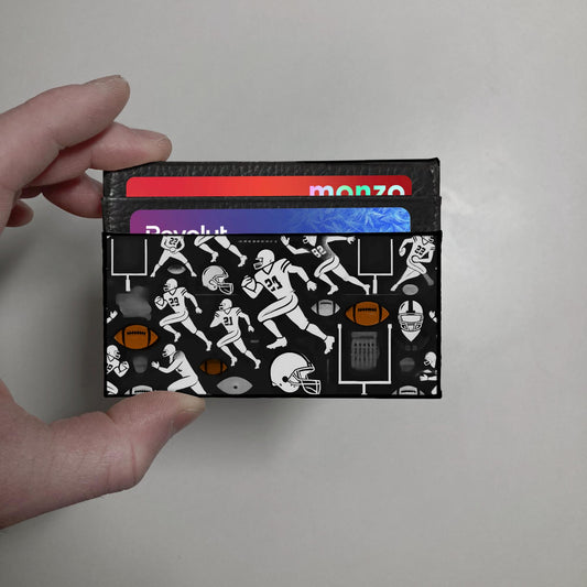 American Football print Wallet