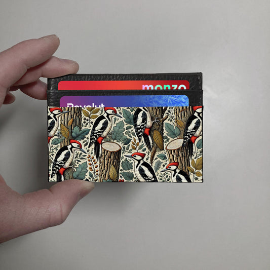 Woodpecker print Wallet
