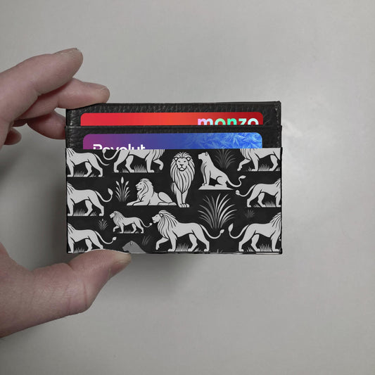 Lion print Wallet