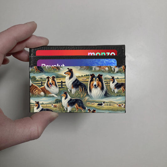 Collie Dog printed Wallet