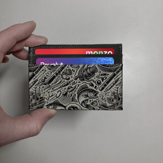 Fishing print Wallet