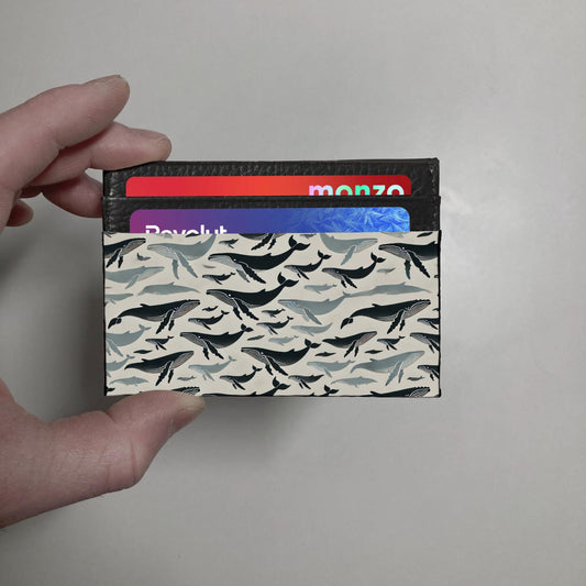 Whale print Wallet