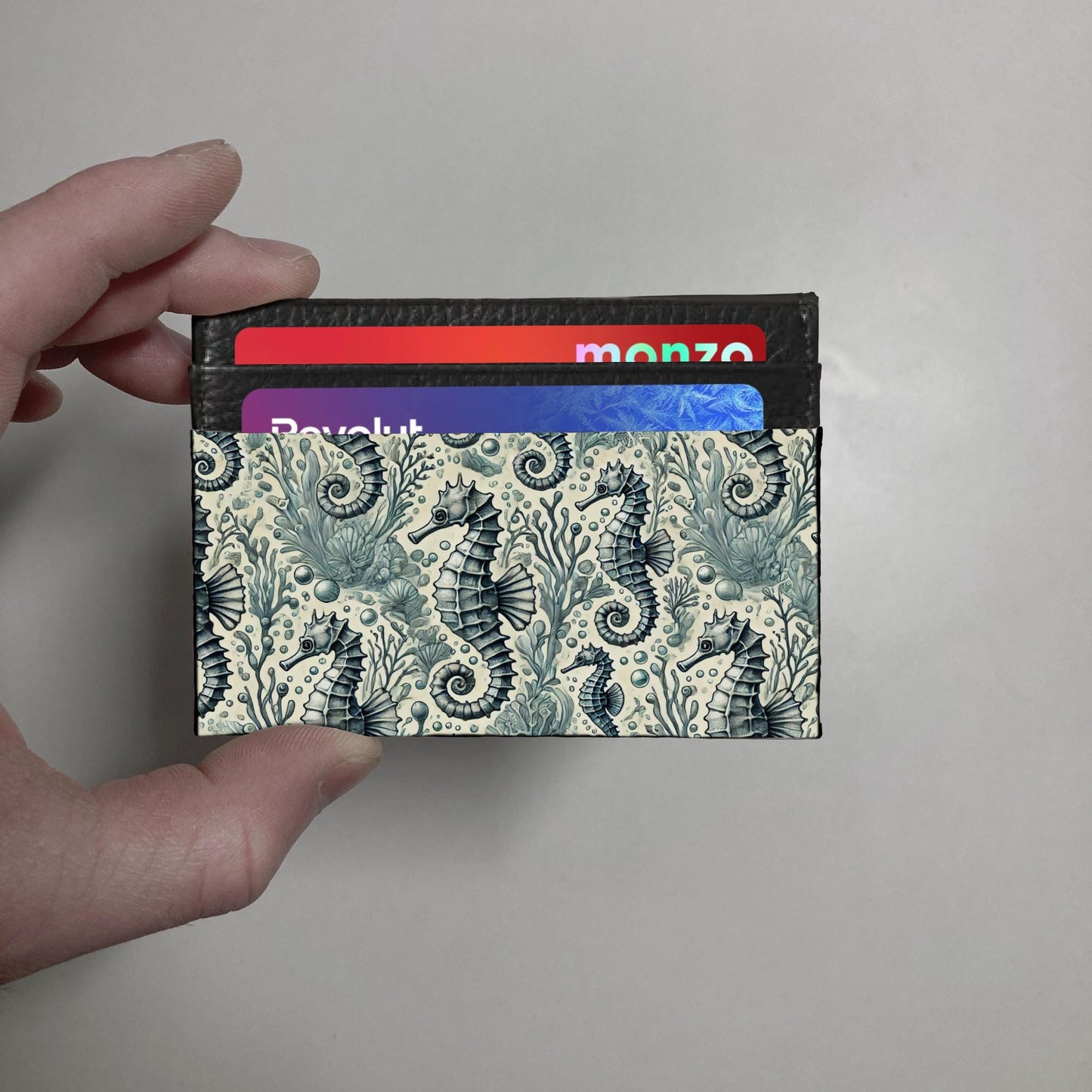 Seahorse print Wallet