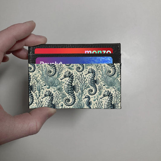Seahorse print Wallet