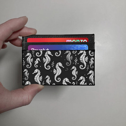 Seahorse print Wallet