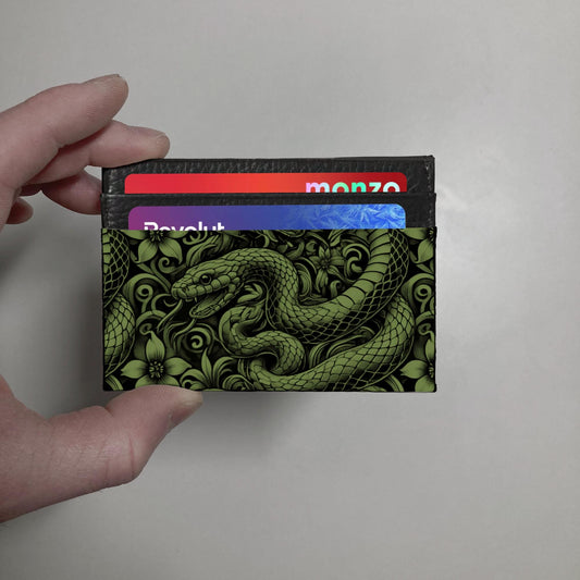Snake print Wallet