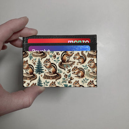 Chipmunk print Wallet