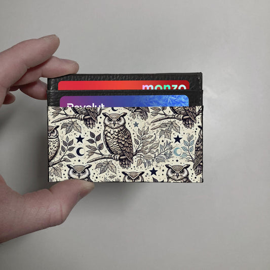 Owl print Wallet