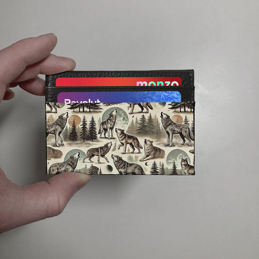 Wolf Leather Wallet