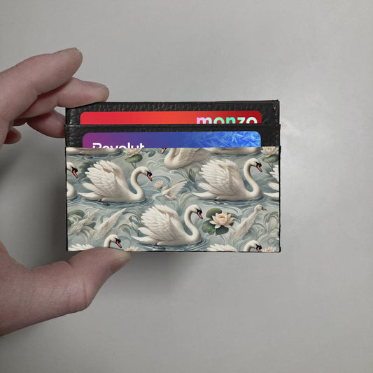 Swan print Wallet