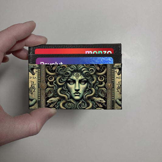 Medusa print Wallet